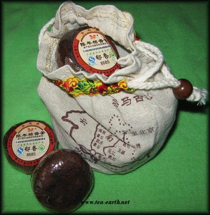 Old Orange Shu Puer,  2006